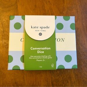 NIB! Kate Spade x Target Green Dice Set with Timer